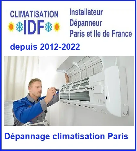 depannage climatisation paris 2022