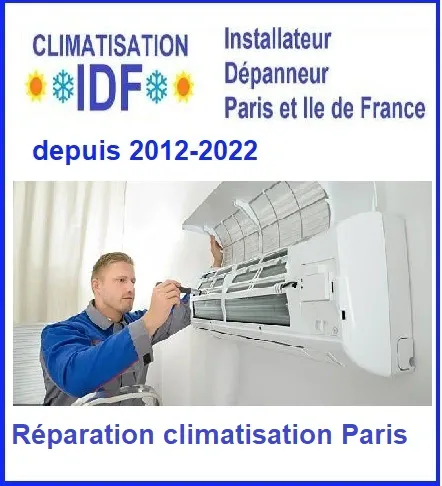 reparation climatisation paris