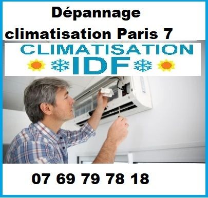 Dépannage climatisation Paris 7